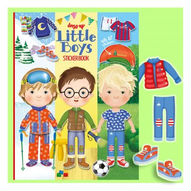Little Girls/Little Boys -sticker books